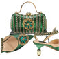 Lastest Italian Ladies Shoes with Matching Bag Set HKK1-6