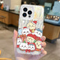 Cute Chiikawas Hachiwares Christmas Gradient Phone Case