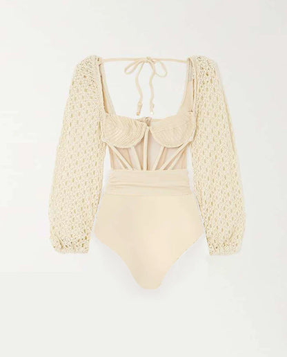 Daisy one piece swimsuit Resort wear