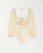 Daisy one piece swimsuit Resort wear
