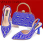 Luxury Handmade Flowers Shoes and Clutch for Women