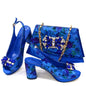 Lastest Italian Ladies Shoes with Matching Bag Set HMA1-4