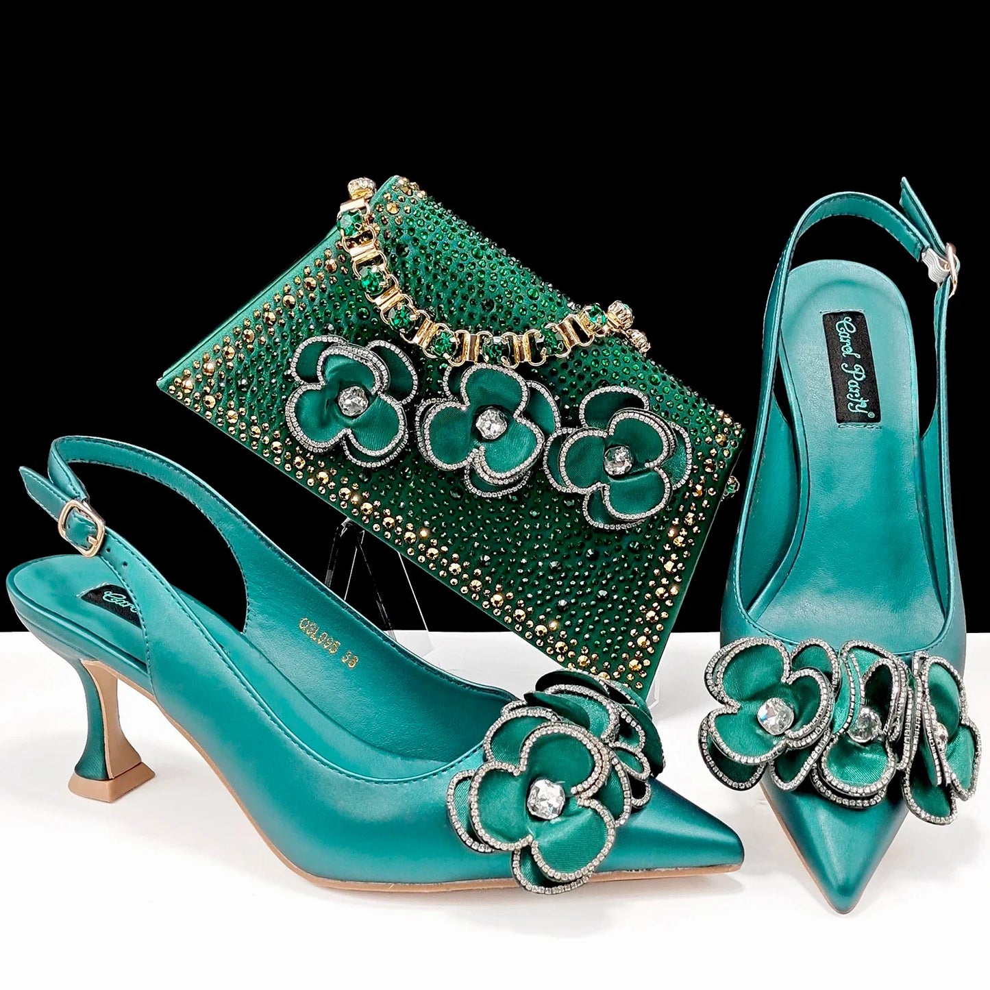 Italian Shoes And Bag Sets For Evening Party HQS1-28