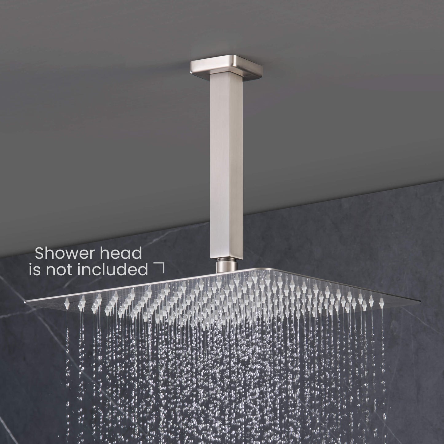 Quadra 8" Ceiling Mounted Shower Arm