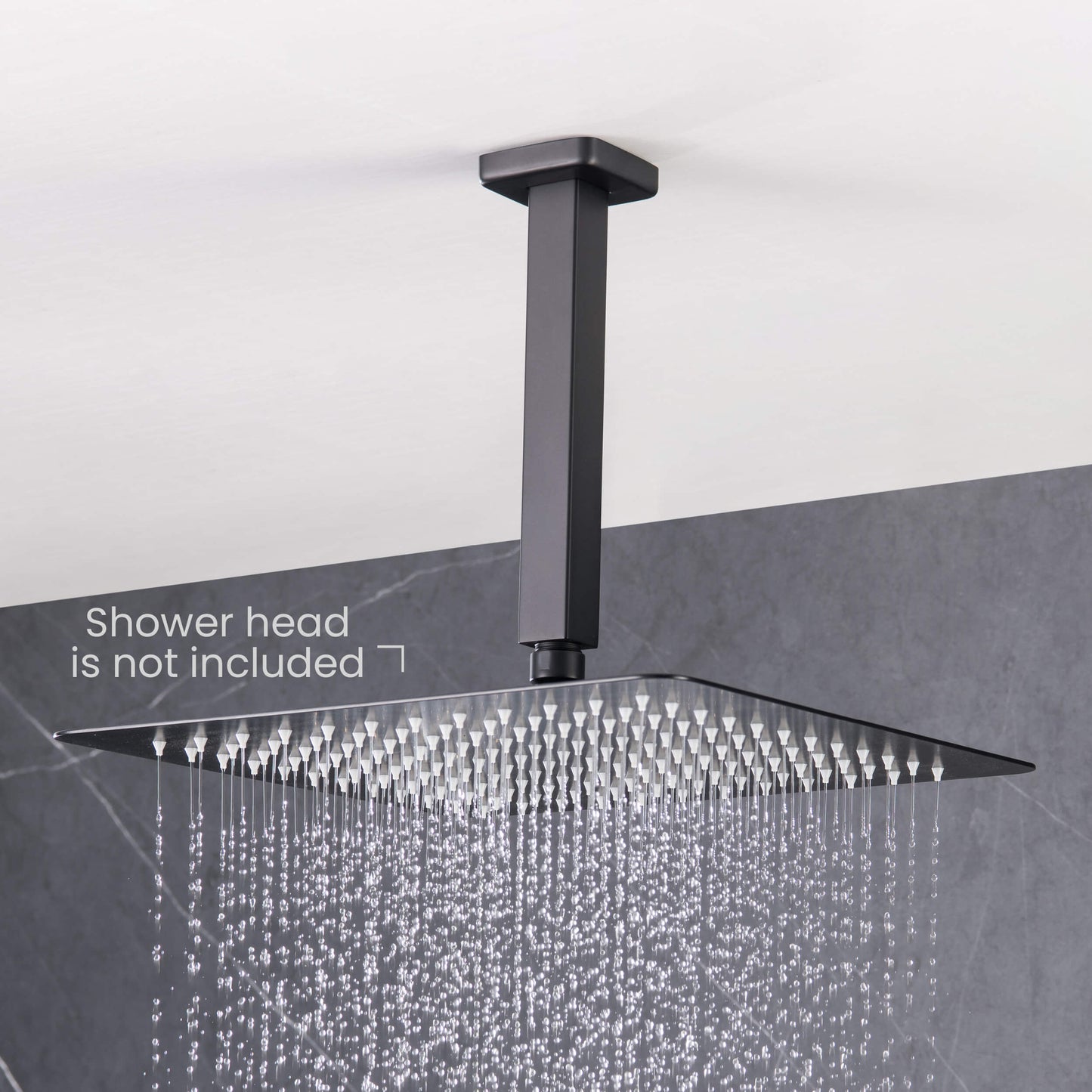 Quadra 8" Ceiling Mounted Shower Arm