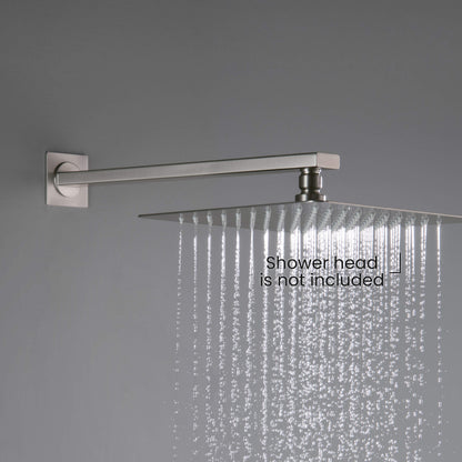 Quadra 16" Wall Mounted Shower Arm