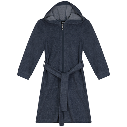 Washed Rib Terry Robe