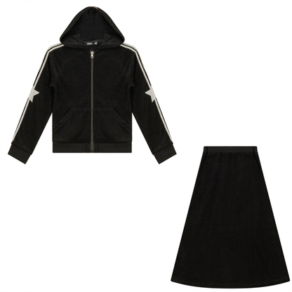 Terry 2 PC Set With Stripes