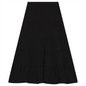 Tiered Rib Long Skirt
