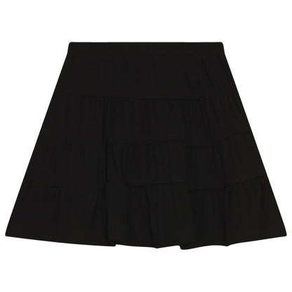 Tiered Rib Skirt