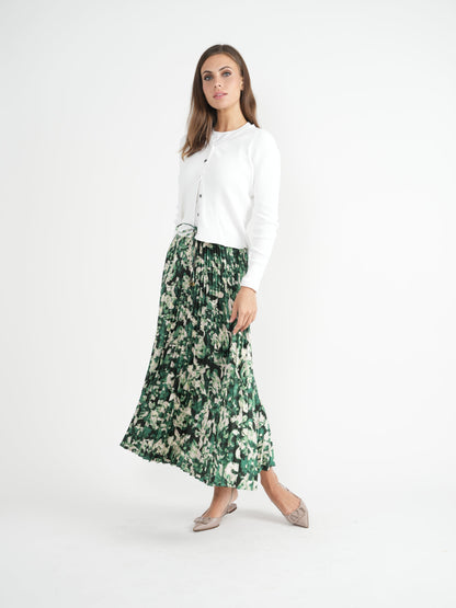 Cropped Knit Cardigan