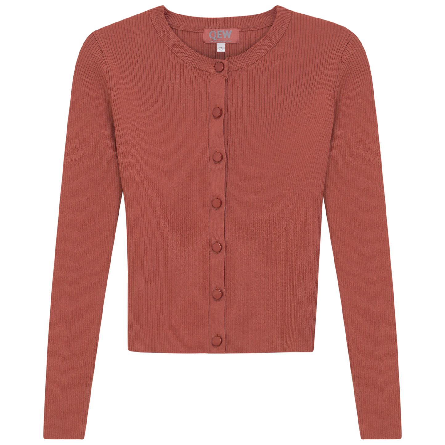 Cropped Knit Cardigan