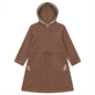 Cotton Terry Robe With Hoodie