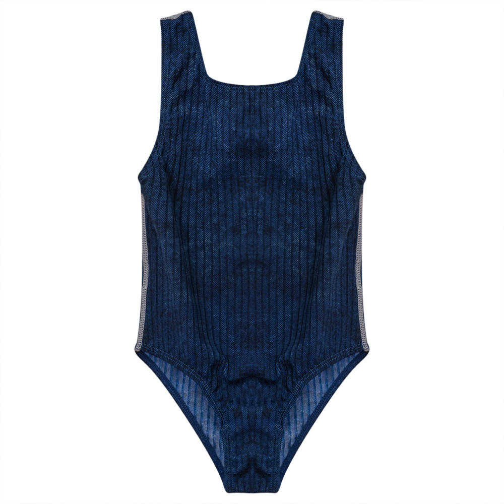 Rib Spandex Swimsuit