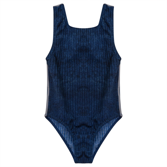 Rib Spandex Swimsuit