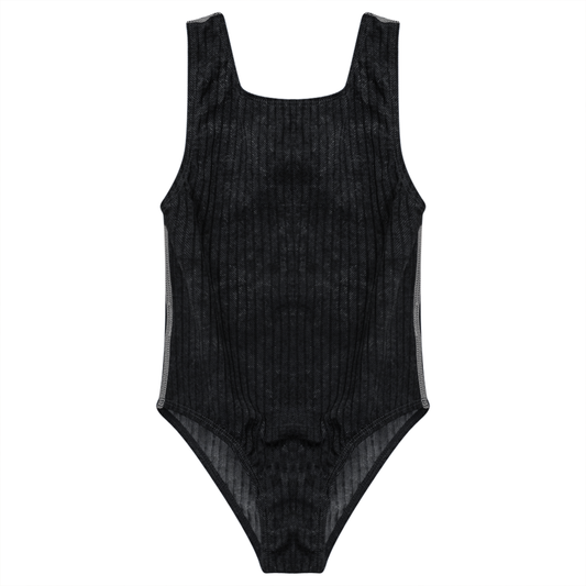 Rib Spandex Swimsuit
