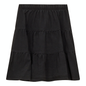 Denim Short Tiered Skirt
