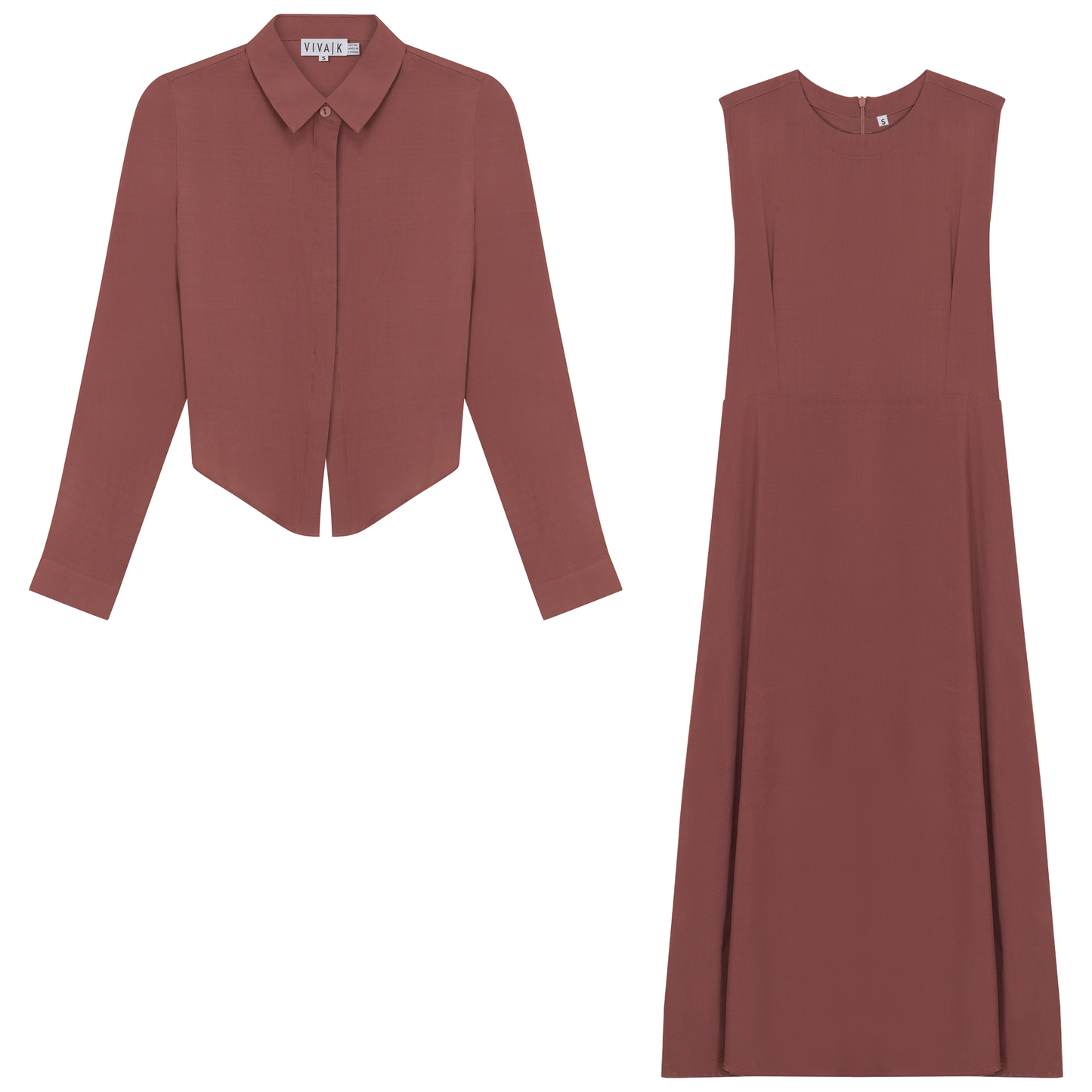 Bolero Midi Shirt Dress