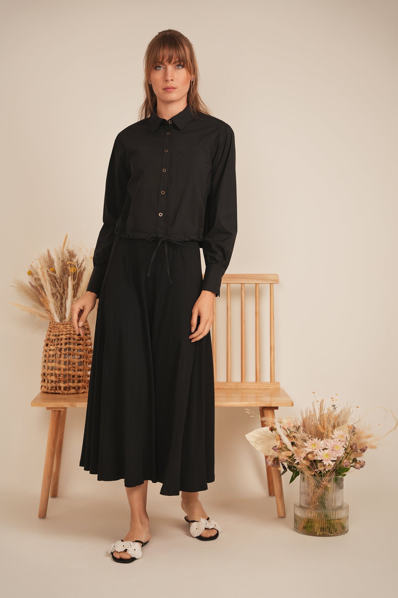 Cotton Bungee Blouse