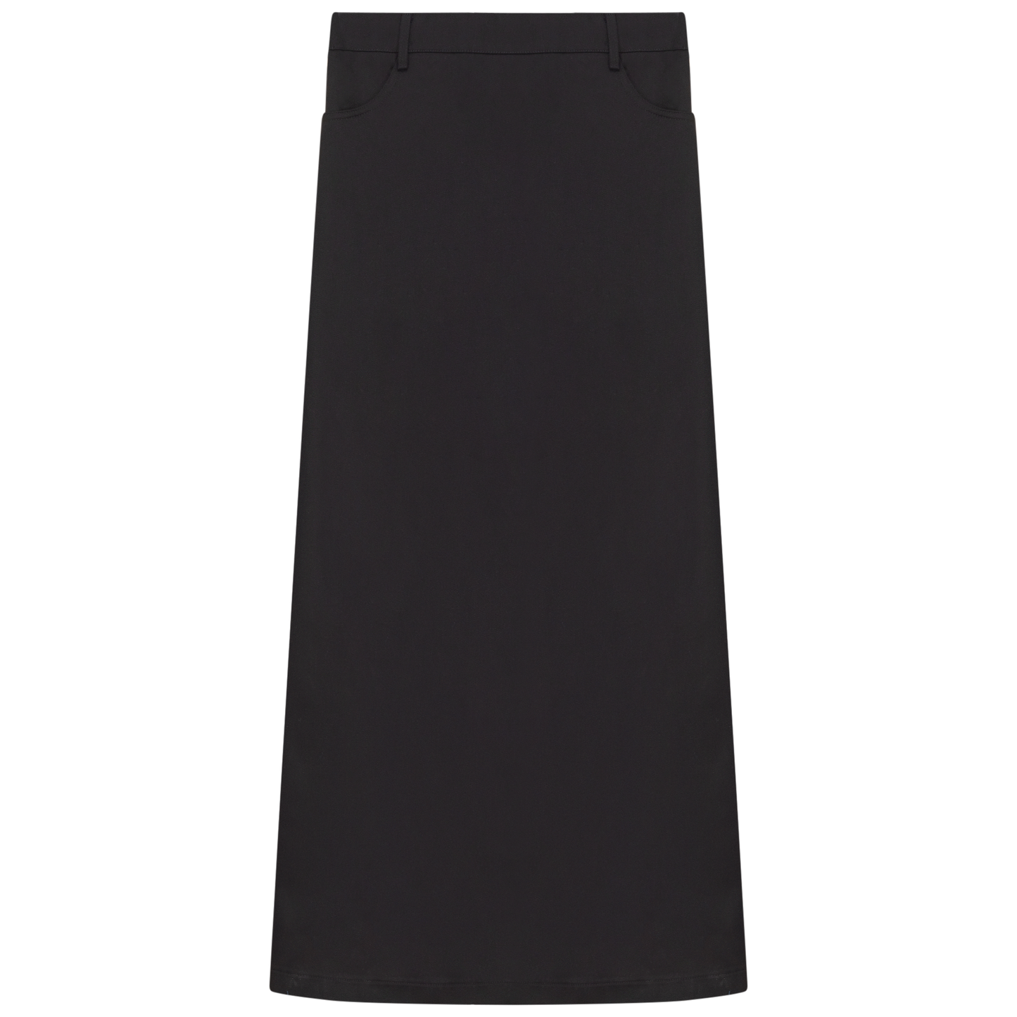 A-Line Detailed Maxi Skirt