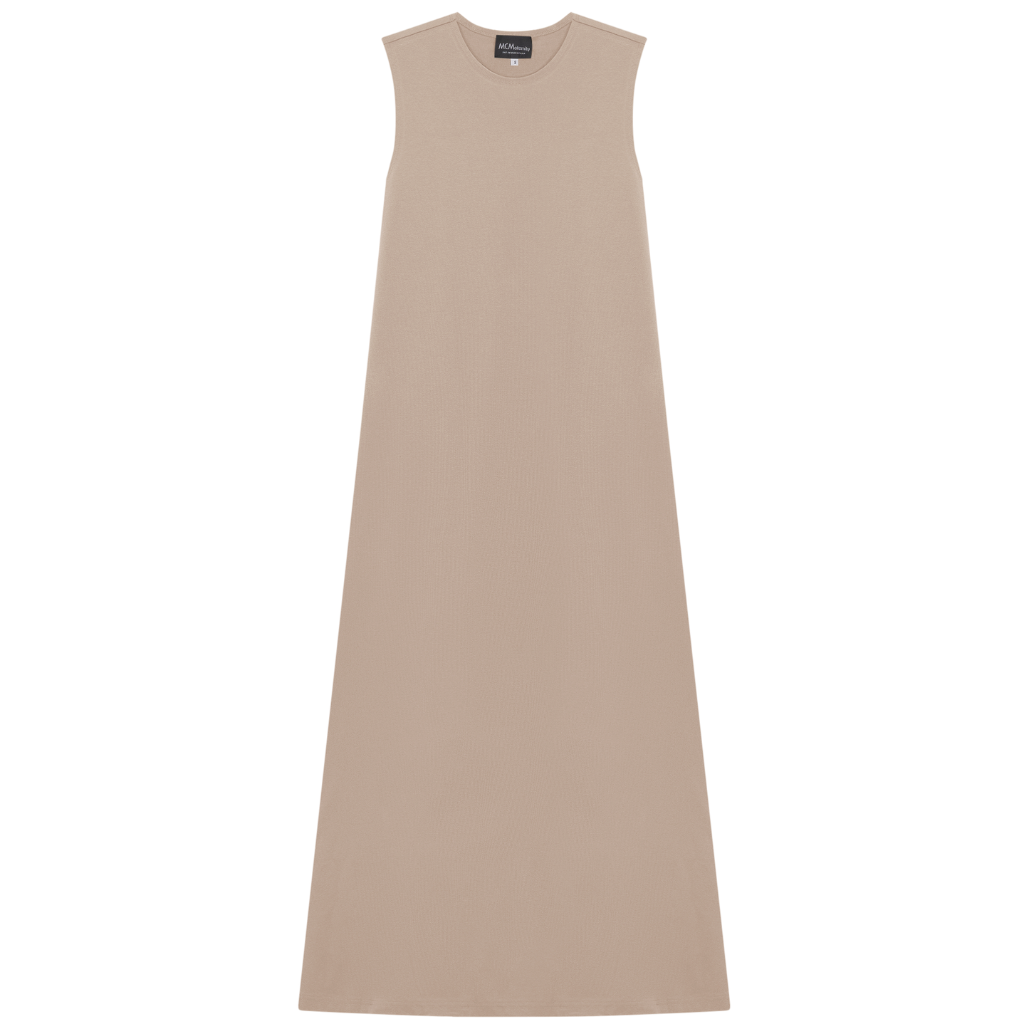A Line Crew Neck Maxi Jumper Dress