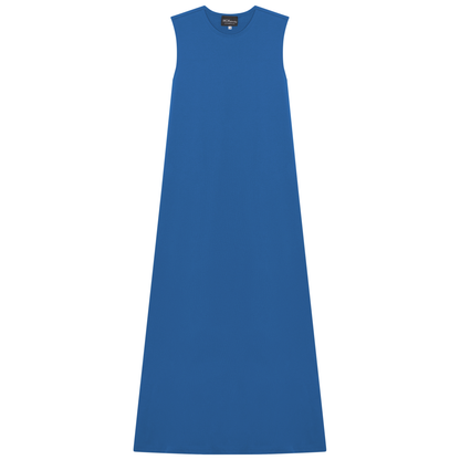 A Line Crew Neck Maxi Jumper Dress