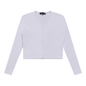 Cropped V-Neck Cardigan