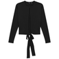 Drop Shoulder Cropped Tie Bolero
