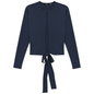 Drop Shoulder Cropped Tie Bolero