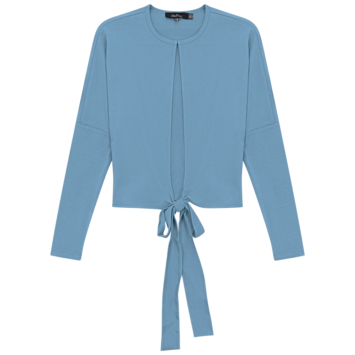 Drop Shoulder Cropped Tie Bolero
