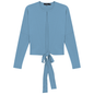 Drop Shoulder Cropped Tie Bolero