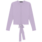 Drop Shoulder Cropped Tie Bolero