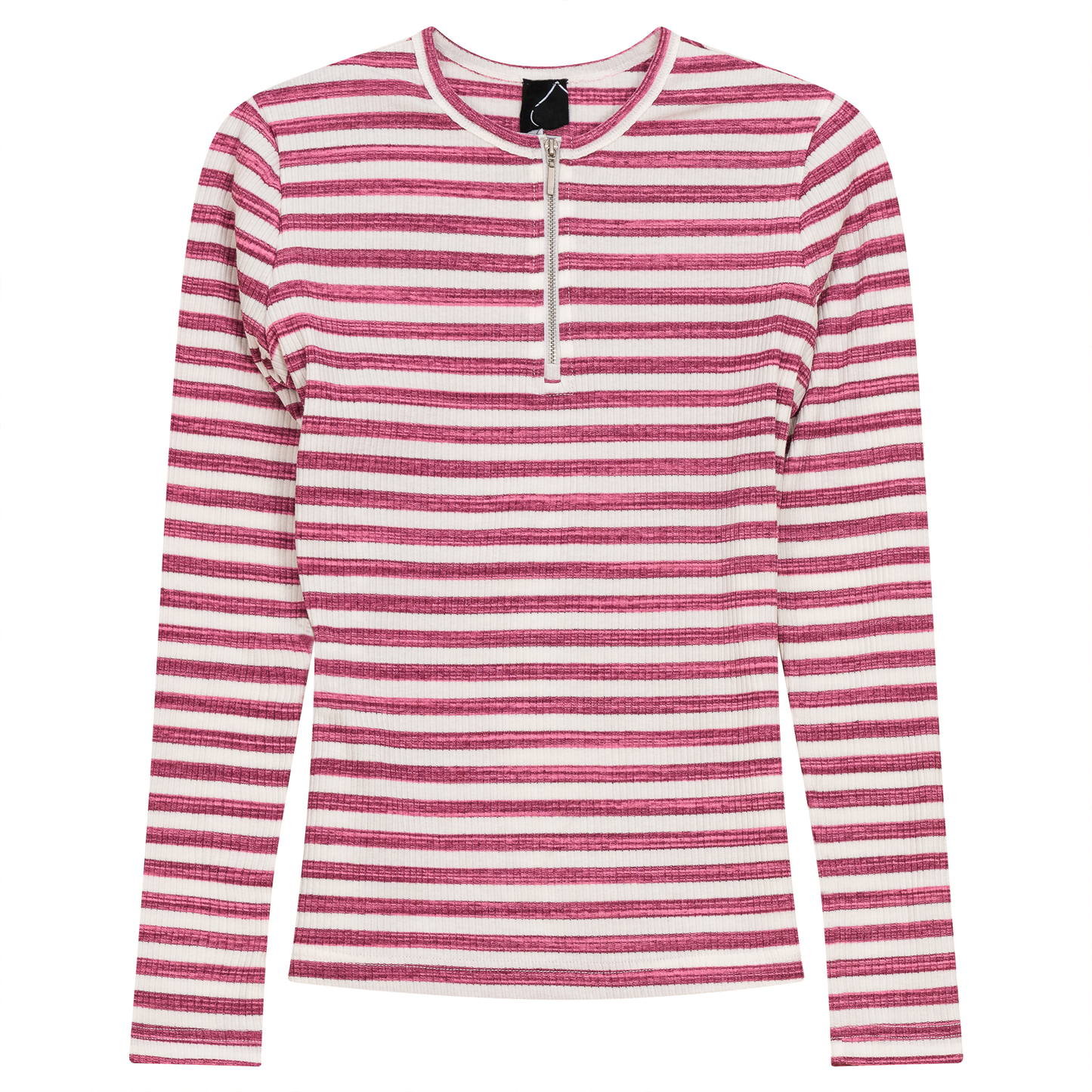 Wash Striped Henley Top