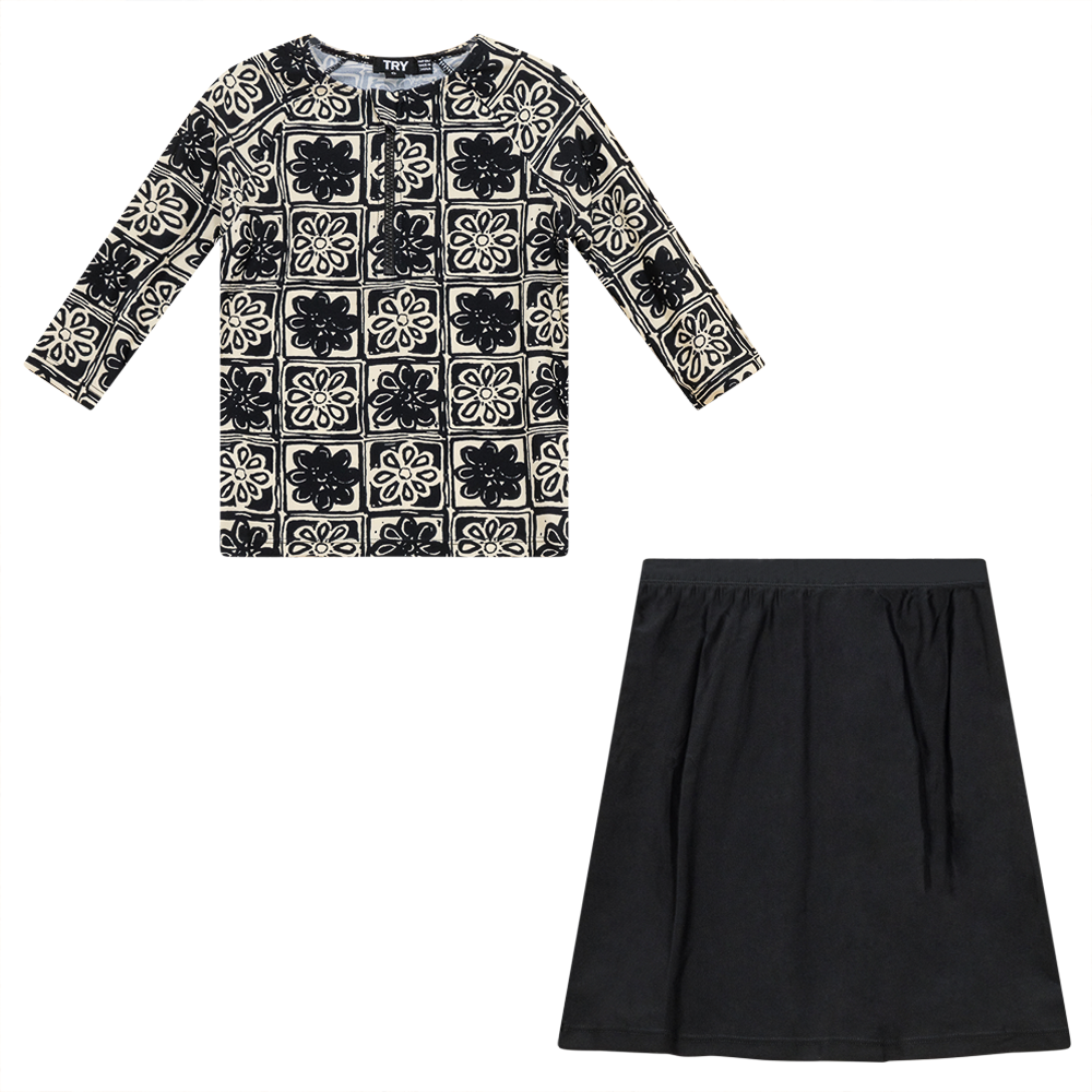 Printed 2 Piece Swim Set