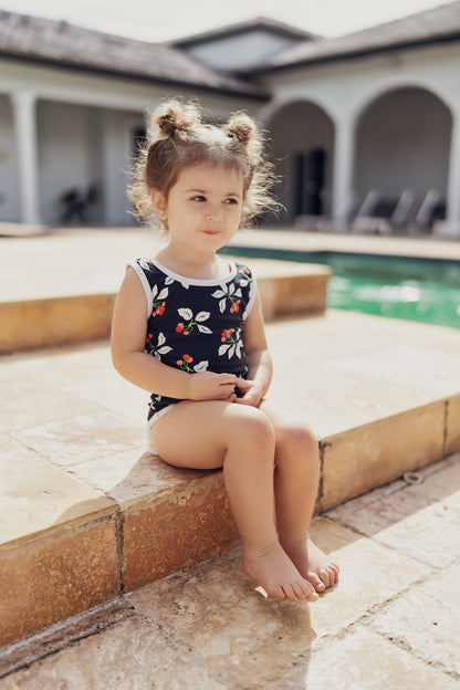 Cherry Print Swimsuit