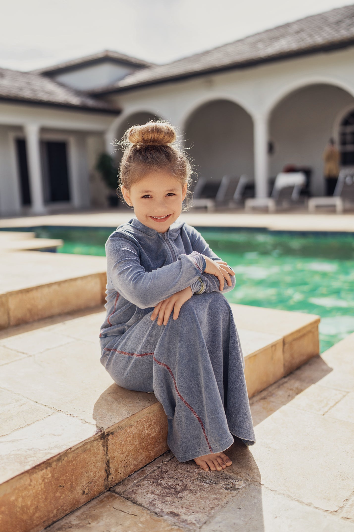 Multi Color Stitched Terry 2Pc Set