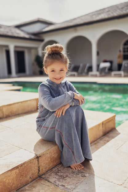 Multi Color Stitched Terry 2Pc Set