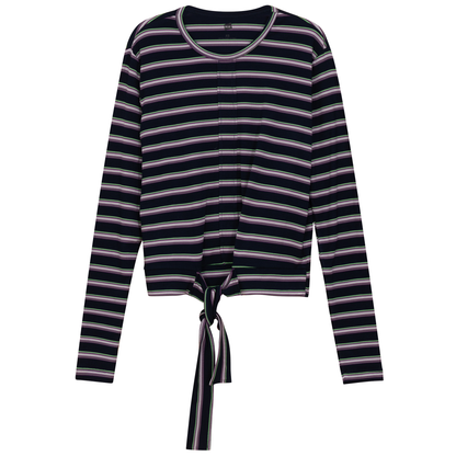 Striped Tie tee
