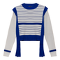 Striped Belt Sweater