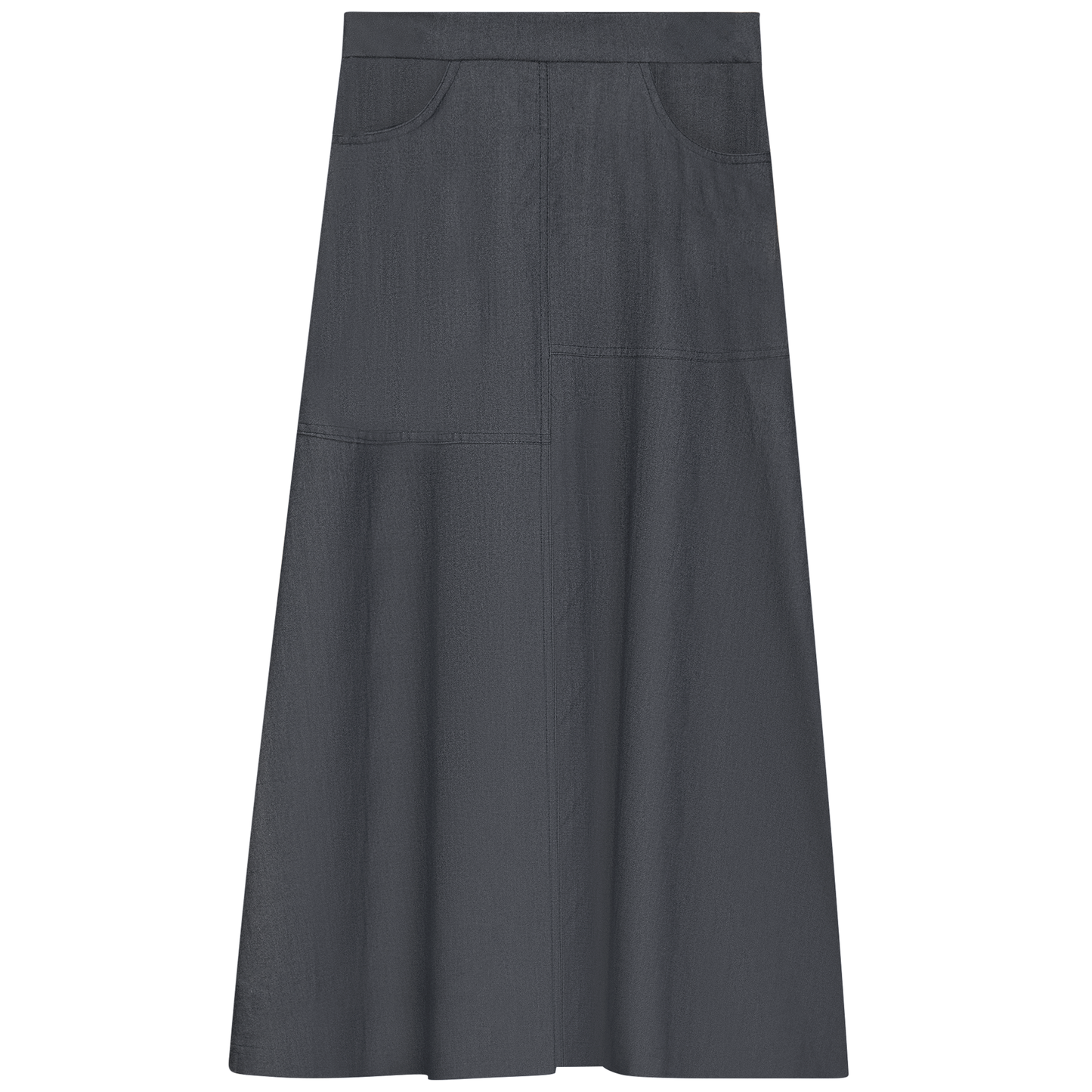 Denim Flare Skirt