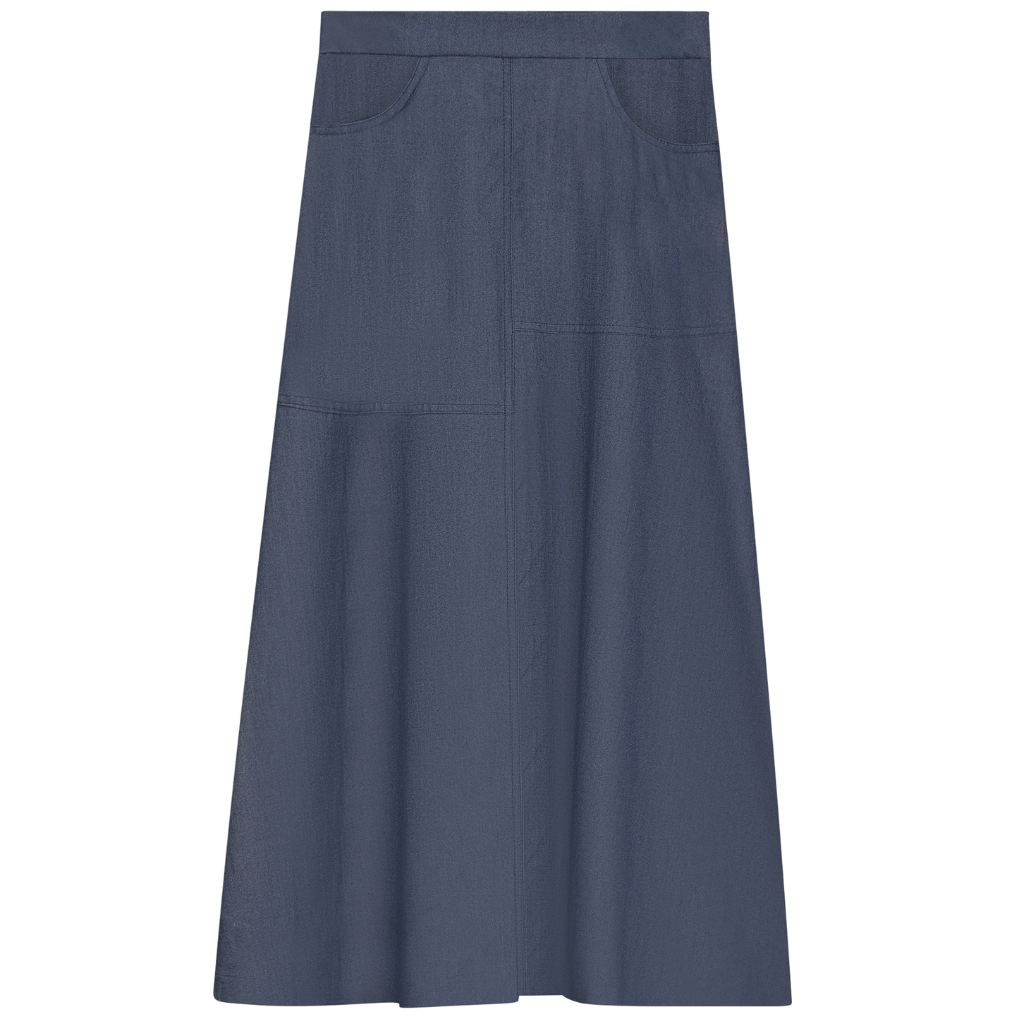Denim Flare Skirt
