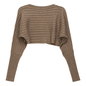 Cropped Dolman Sweater