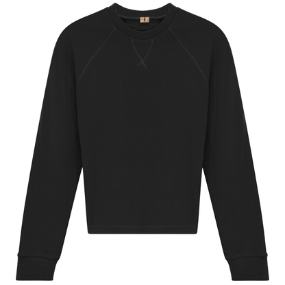 Raglan Sleeves Ribbed Tee