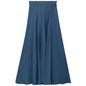 Ribbed Midi Panel Skirt