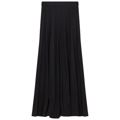 Ribbed Maxi Panel Skirt