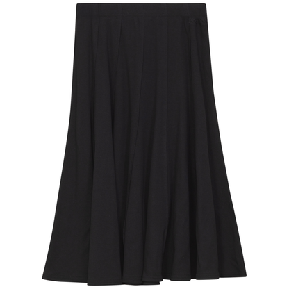 Ribbed Short Panel Skirt