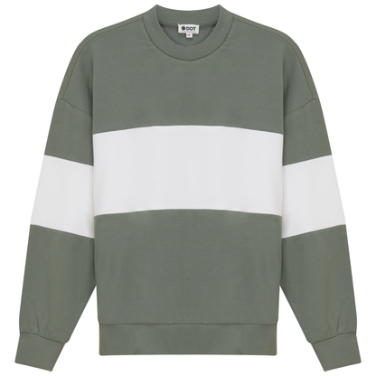Wide Stripe Sweatshirt