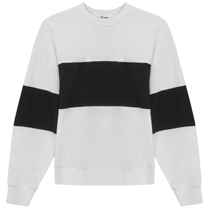 Wide Stripe Sweatshirt