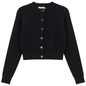 Cropped Knit Cardigan