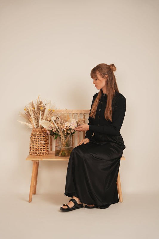 Cropped Knit Cardigan